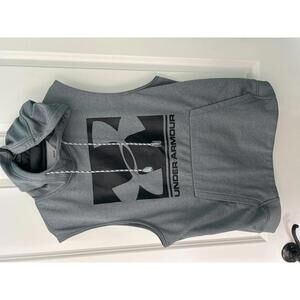 Under Armour Men's Armour Fleece Graphic Sleeveless Hoodie